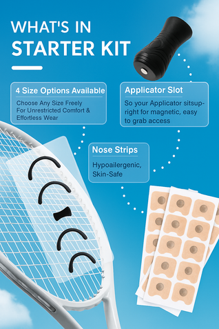 Anti-Snoring Magnetic Nasal Breathing Kit