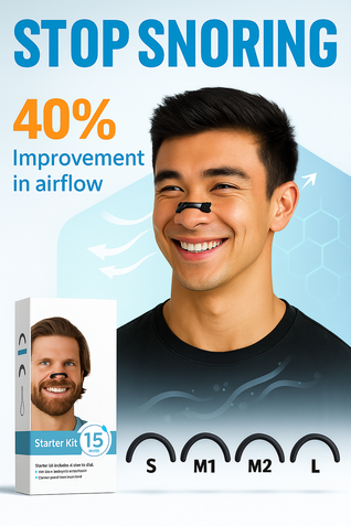 Anti-Snoring Magnetic Nasal Breathing Kit